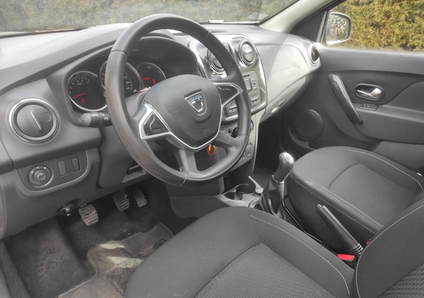 Dacia Sandero cena 25500 przebieg: 59500, rok produkcji 2017 z Kraków małe 67